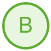 B W